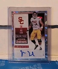 2016 Contenders Draft Picks College Ticket Max Tuerk Cracked Ice /23 RC Auto