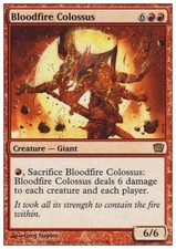 COLOSSO SANGUE-DI-FUOCO - BLOODFIRE COLOSSUS 9ED MAGIC
