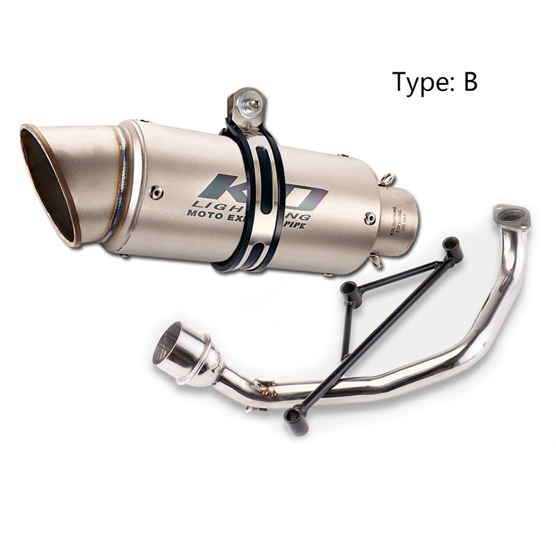 YZ 125 Exhaust Complete Exhaust System Header Pipe & Muffler For