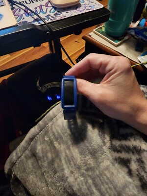 Fitbit FB414BKBU Bluetooth Activity Tracker Night Sky/Neon