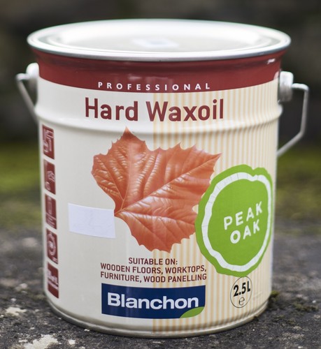 Blanchon Harde Wax Olie voor Ruw Hout 2,5 Liter