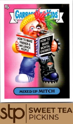 2022 Topps Garbage Pail Kids: Book Worms #96b Mixed Up Mitch