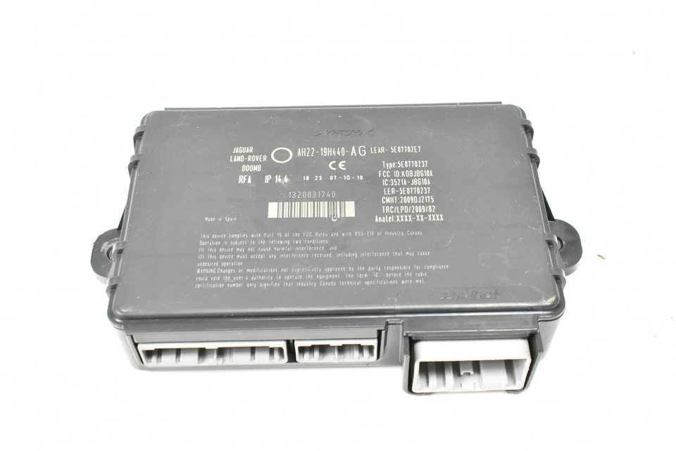 Jaguar XJ X351 2010-2018 bloqueo antirrobo módulo de control de entrada sin llave OEM Foto 2 de 4