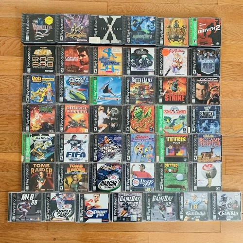 U PICK! Sony PS1 Playstation 1 Games -  Tomb Raider Monopoly Casper