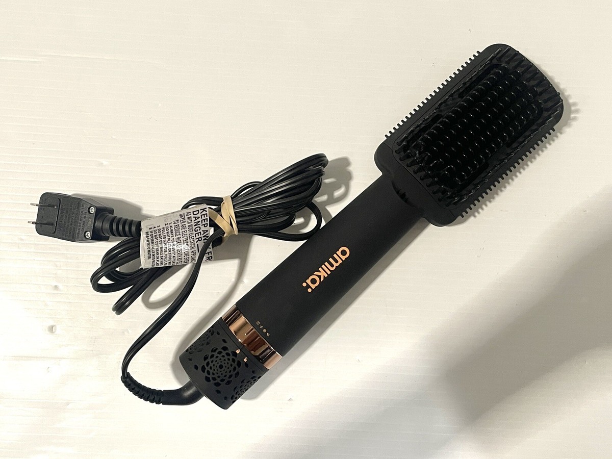 Amika Hair Straightener heat blow dryer HMS0038 Black Corded