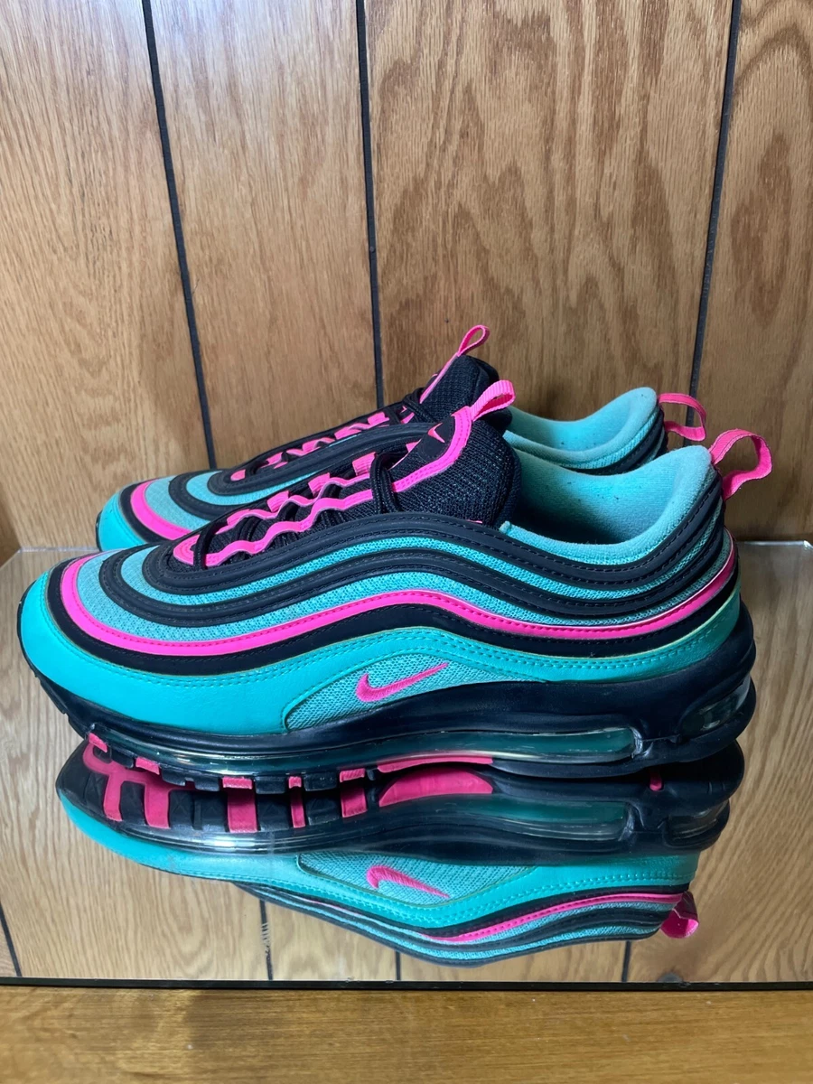 Nike Air Max 97 Hyper Turquoise South Beach Mens Shoes CU4877 300 Size 10.5