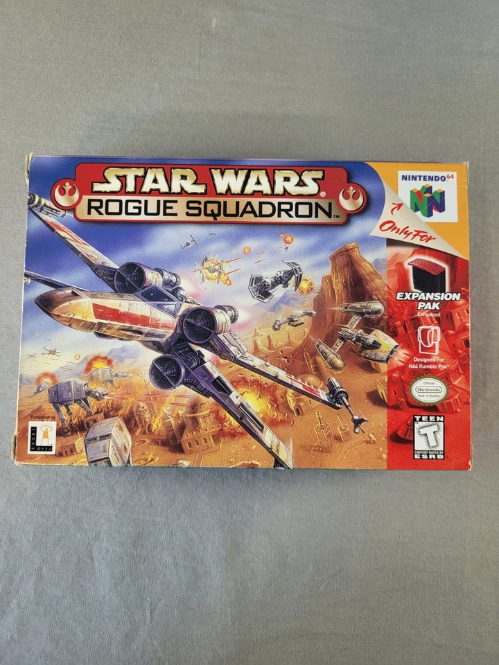 Star Wars: Rogue Squadron, N64, Complete, Authentic! - Image 4 of 4