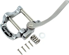 Bigsby® B5 Tremolo Vibrato Tailpiece~Polished Aluminum~Flat Tops~USA~Brand New