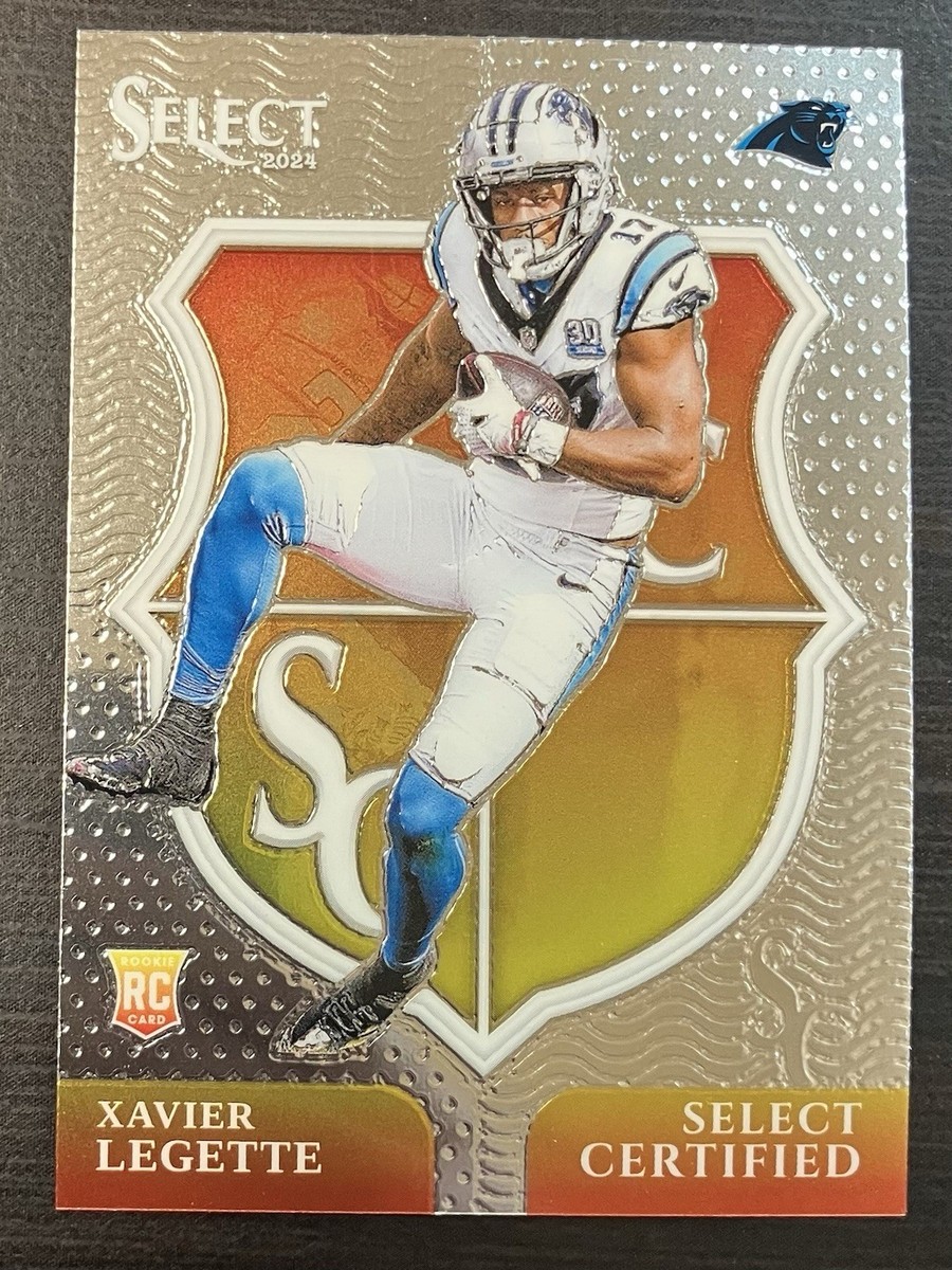XAVIER LEGETTE 2024 PANINI SELECT CERTIFIED #14 RC Panthers | eBay