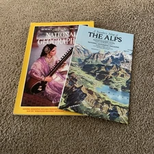 National Geographic Magazine: April 1985 - Those Eternal Austrians - W/ ALPS MAP
