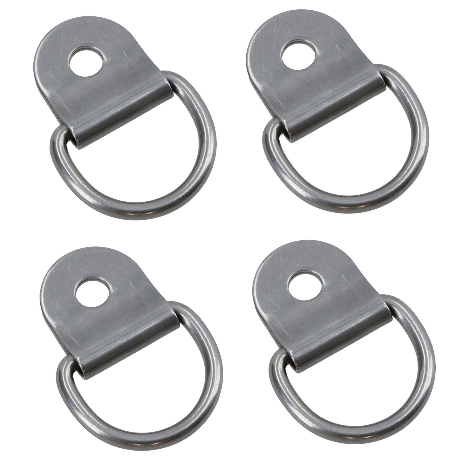 Anillo de anclaje de amarre de 4 paquetes de acero inoxidable gancho de amarr...