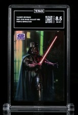 2021 Topps Chrome Star Wars Galaxy Darth Vader #83 Purple Refractor /25 RARE!!!!