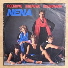 Vinyl 7" Single:  Nena ‎–  Irgendwie · Irgendwo · Irgendwann   (VG+/VG)