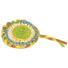 Pet Dog Snuffle Pad Nose Smell Puzzle Toys Interactive Round IQ Training