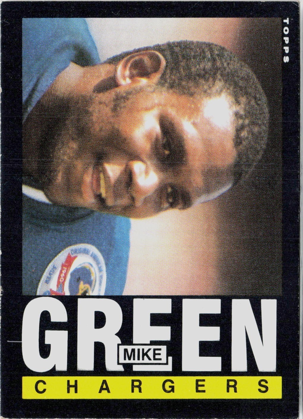 1985 Topps #373 Mike Green