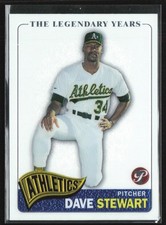 Dave Stewart 2005 Topps Pristine Legends #65 Oakland Athletics