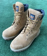 Mans Timberland PRO Direct Attach Waterproof 8" Soft Toe Boots Size 12 Wide