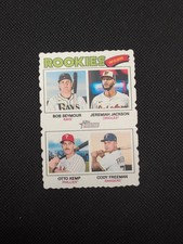 2026 Topps Heritage Deckle Edge Variation SP Rookie Seymour Jackson Kemp Freeman