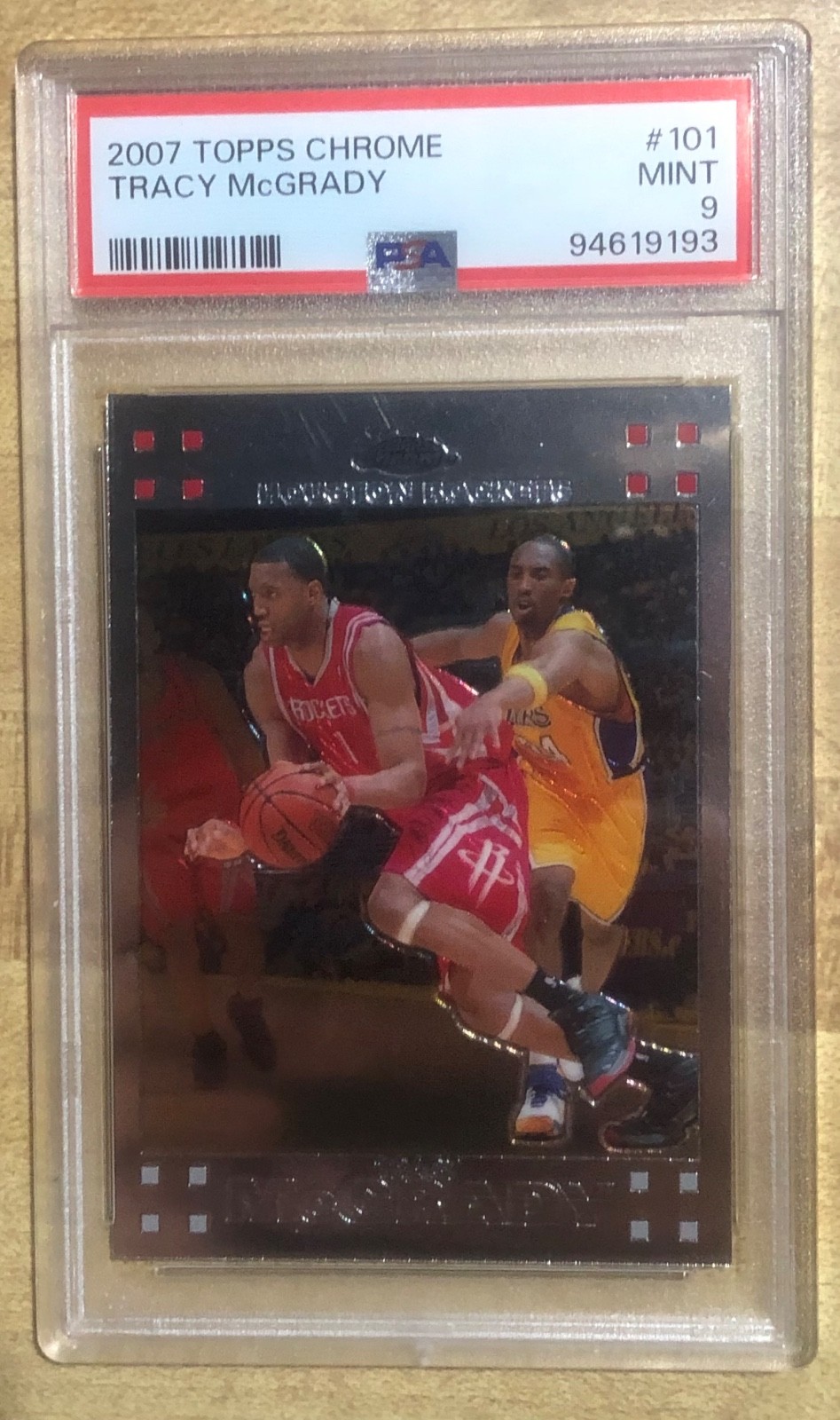 2007-08 Topps Chrome - Kobe Bryant, Tracy McGrady #101 PSA 9 MINT