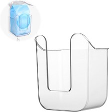 Wipes Dispenser Flushable Wipes Holder for Bathroom Wipe Container Clear