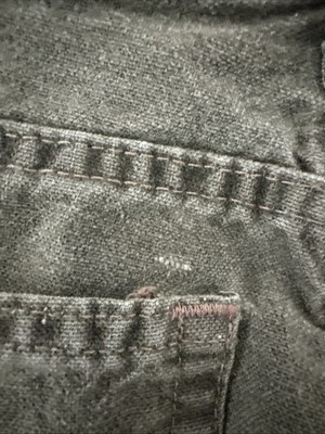 Vintage 90's Levi's Silver Tab Jeans Loose Fit Green Denim Pants