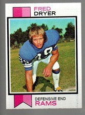 1973 Topps #389 Fred Dryer Near Mint