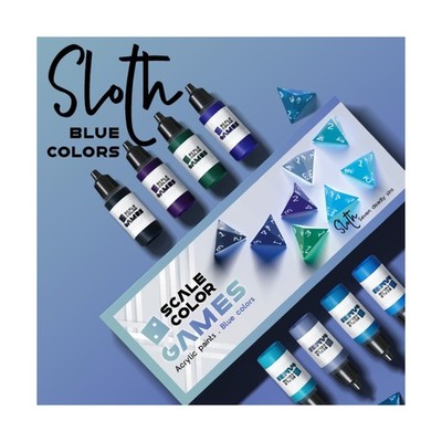 Scale 75 Scalecolor Games Paint Sets Sloth SW (New)