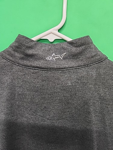 Greg Norman 1/4 Zip Mens Golf Pullover XL Gray NWT - Picture 15 of 16