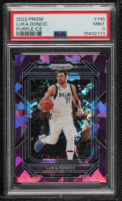 2022-23 Panini Prizm Purple Ice Prizm 24/149 Luka Doncic #196 2l4