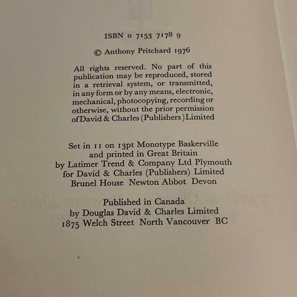 Maserati: a History, Anthony Pritchard. 1976 1st Edition. Illustrated Good Con - Image 3 of 4