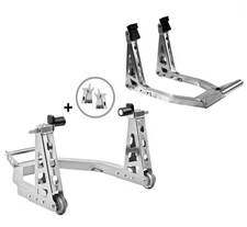 Motorcycle Paddock Stand Set Constands Rear and Front SL