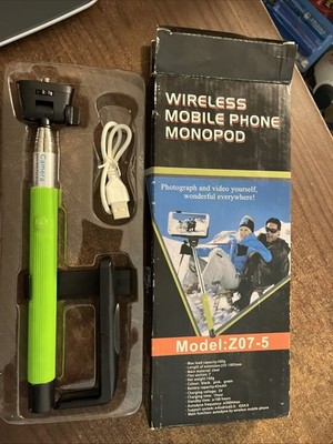 Wireless Mobile Phone Monopod Aka Selfie Stick Model Z07-5 In Box iPhone Android