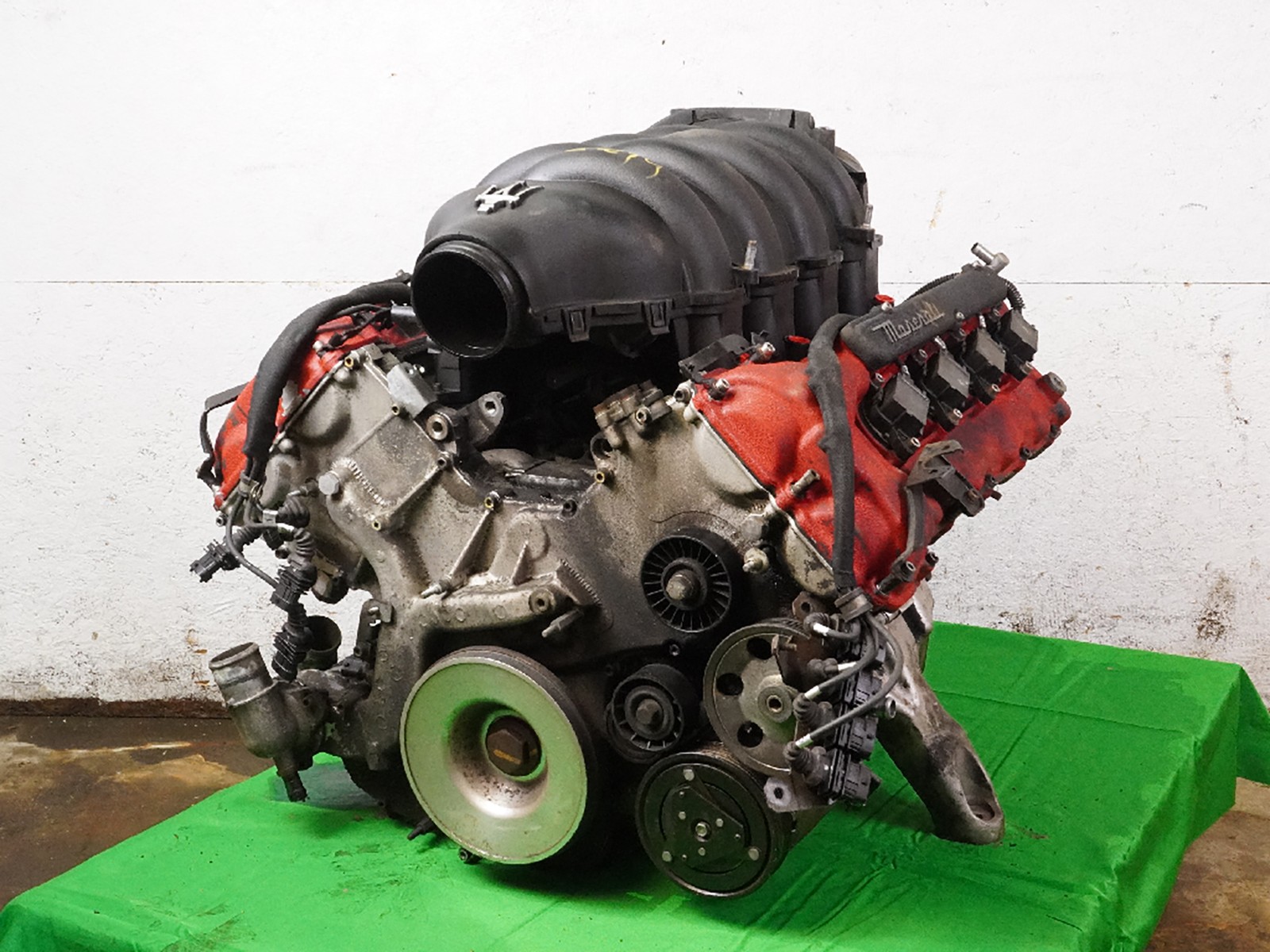 2005 - 2007 MASERATI QUATTROPORTE M139 4.2L V8 RWD ENGINE W MANIFOLD 86K OEM