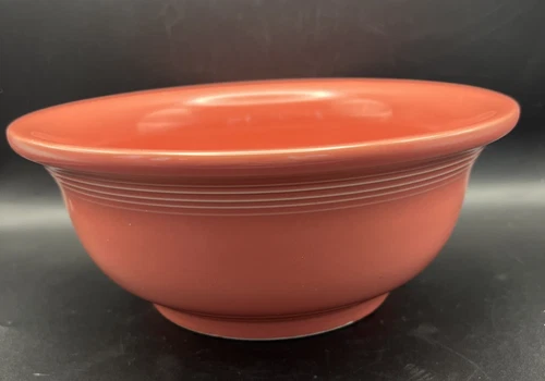 Fiestaware Fiesta Vintage Pasta Soup Serving Bowl Retired Persimmon