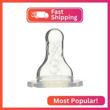 Dr. Browns Natural Flow Level 3 Standard Nipple - 6 Nipples
