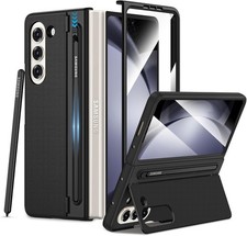 for Galaxy Z Fold 5 Case Original Builtin Screen Protector with S Pen Holder