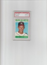 1964 Topps Billy Hoeft # 551 PSA 8 NM-MT High Series Nicely centered NQ