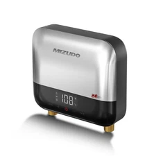 MIZUDO Electric Hot Tankless Water Heater 3500W 120V Compact Instant Dn-Demand