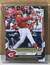 2026 TOPPS NOW #84 SAL STEWART CINCINNATI REDS ROOKIE Gold Foil Parallel 32/50