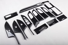 14pcs Black Carbon Fiber Car Interior Kit Cover Trim For Honda Accord 2014-2016 14pcs Black Carbon Fiber Car Interior Kit Cover Trim For Honda Accord 2014-2016
