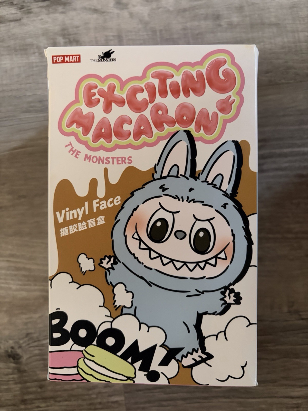Pop Mart the Monsters Labubu Macaron Vinyl Face Doll Exciting Blind Box