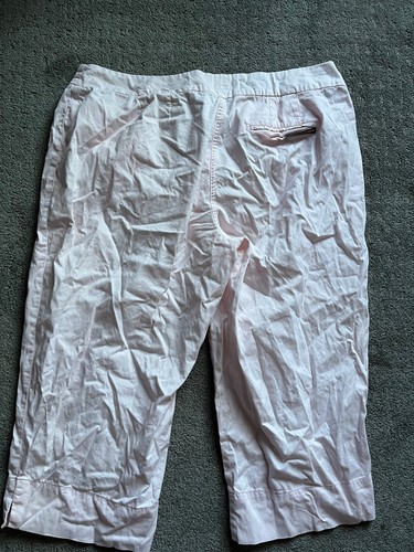 Avenue Caprihose Damen 14 rosa Stretch Chino umgeschlagener Saum - Bild 3 von 6