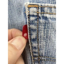 Levis 527 Jeans Men's 40 X 30 Boot Cut Denim - RARE RED TRADEMARK ONLY TAG