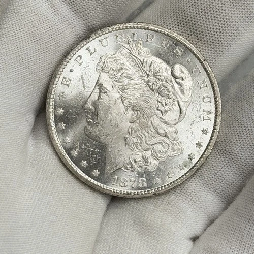 1878-CC Morgan Dollar $1 CARSON CITY Silver One 90% US Coin KEY DATE UNC BU!