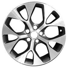 Refurbished 18x7.5 Machined Charcoal Wheel Fits 2012-2013 Kia Soul 560-74662