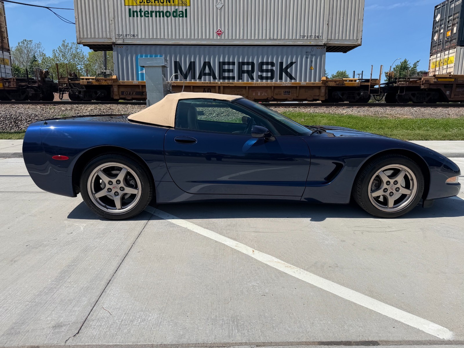 2000 Blue Chevrolet Corvette   | C5 Corvette Photo 9