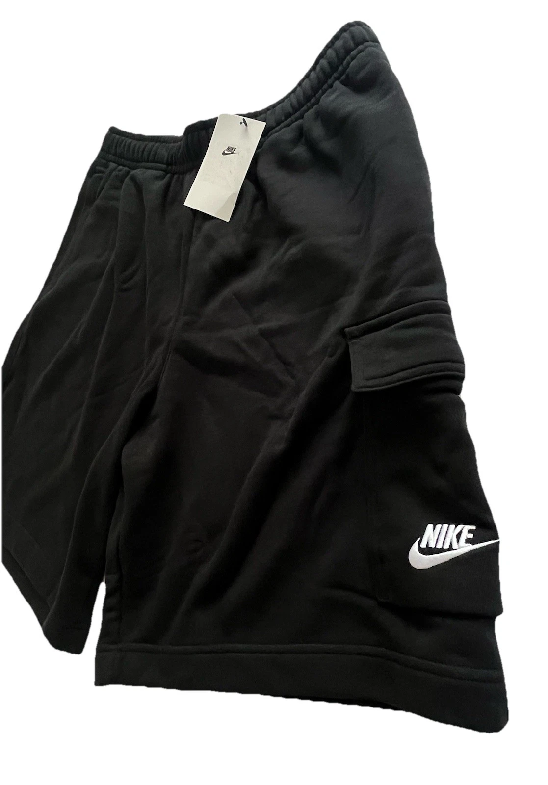 Nike Cargo Club Shorts Mens Size LARGE L NSW BLACK Holiday Casual Wear
Opens in a new window or tab