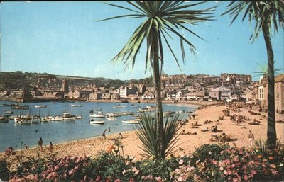Cornwall UK Ives Harbour