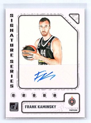 Frank Kaminsky 2023-24 Donruss Turkish EuroLeague Signature Series Auto