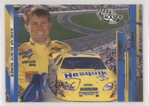 2003 Press Pass Trackside NASCAR Busch Series Sample Scott Riggs #44 | eBay